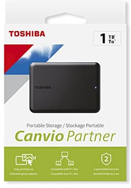 Draagbare 1TB externe HDD – Compacte 2,5 inch USB 3.2 Gen 1 harde schijf voor Mac en Windows — thumbnail 2