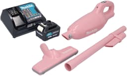Makita CL 108 FDSM1P Snoerloze stofzuiger 12 V max. 0,6 L roze + 1x oplaadbare accu 4.0 Ah + lader — thumbnail 1