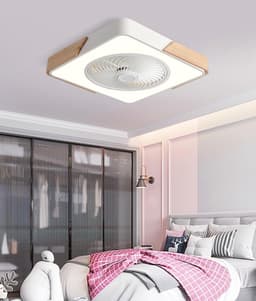 Moderne 36W LED Plafondventilator met Dimbare Verlichting en Afstandsbediening — thumbnail 4