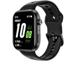 Smartwatch Honor Watch 2i AMOLED Bluetooth Bellen Hartslag Zuurstof IP68 Android iOS Zwart
