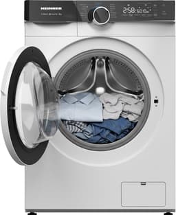 Heinner HWM-M914IVKA+++ Wasmachine 9 kg – 14 Programma's – 1400 tpm – Energieklasse A – Stoomfunctie – Touchbediening – Wit – 5 Jaar Garantie — thumbnail 3
