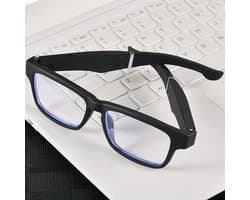 Glasses, V5.0 Wireless Smart Glasses with Built-in Microphone to Talk, Watch TV, Listen to Music, Stereo Sound Open Type Sound Eye Protection Music Glasses
