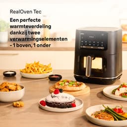 Braun MultiFry 5 Airfryer 2in1 - HF5050 - 6L - tot 6 personen - Vaatwasbestendige Lade - RealOven Tec — thumbnail 8