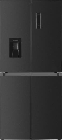 Frilec BONNMD460-WS-150-041CDI - Amerikaanse koelkast - 4 deuren - Energiezuinig C - Snelvries functie - Waterdispenser - 5 Jaar Garantie - Donker Inox — thumbnail 1