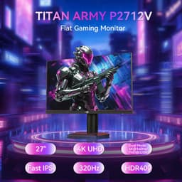 TITAN ARMY P2712V Flat 16:9 Fast IPS UHD 160Hz Dual mode FHD 320Hz Gaming monitor — thumbnail 3