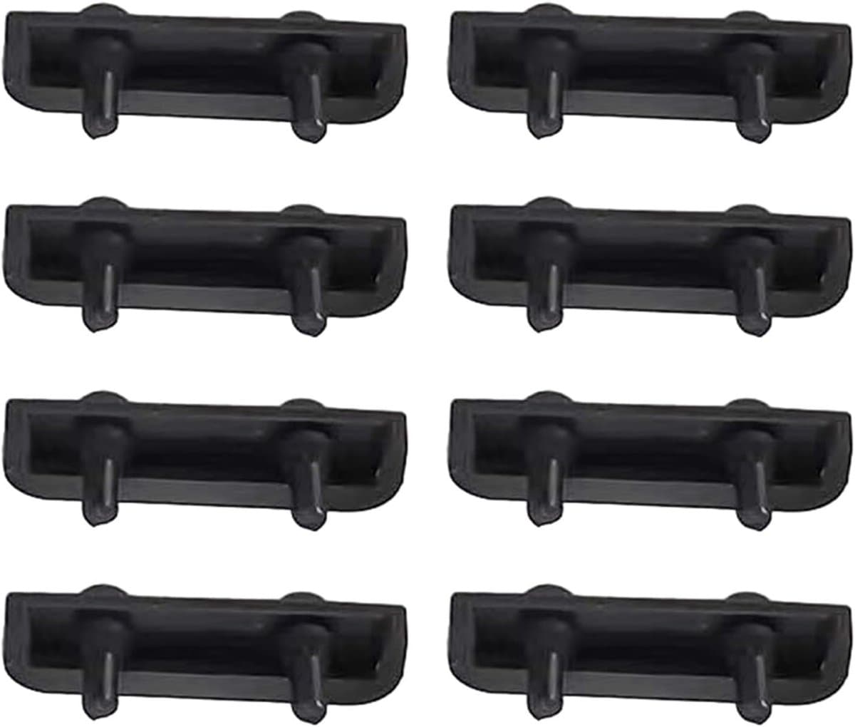 8-pack rubberen bumpers voor de airfryer, rubberen trays voor de airfryer, accessoires voor de trays voor de airfryer — afbeelding 1