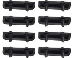 8-pack rubberen bumpers voor de airfryer, rubberen trays voor de airfryer, accessoires voor de trays voor de airfryer