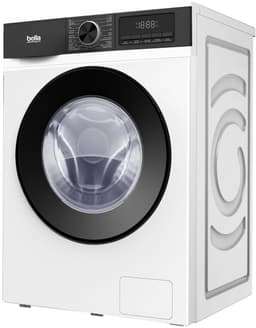 Bella BWA8014.1W - Wasmachine - Stoomfunctie - Energielabel A - 8KG - 1400 Toeren - 16 Wasprogramma's - Wit — thumbnail 3