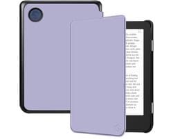 Ultra Dunne E-reader Hoes voor Tolino en Kobo - Pastel Paars, Auto Sleep/Wake Functie