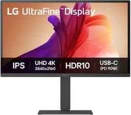LG UltraFine 27U730A-B - 4K IPS Monitor - USB-C 90w - 27 inch — thumbnail 1