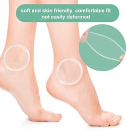Brenzoos - Enkel Gelkussen - Waterdichte Enkelgelpads voor Sport - Siliconen Beschermkussen - Anti-slijtage - Set van 2 Stuks — thumbnail 4