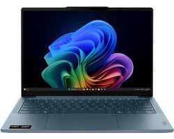 Lenovo Yoga Slim 7 14AKP10 Copilot+ PC AMD Ryzen AI 7 350 Laptop 35,6 cm (14") WQXGA+ 32 GB LPDDR5x-SDRAM 1 TB SSD Wi-Fi 7 (802.11be) Windows 11 Home Engels Blauwgroen