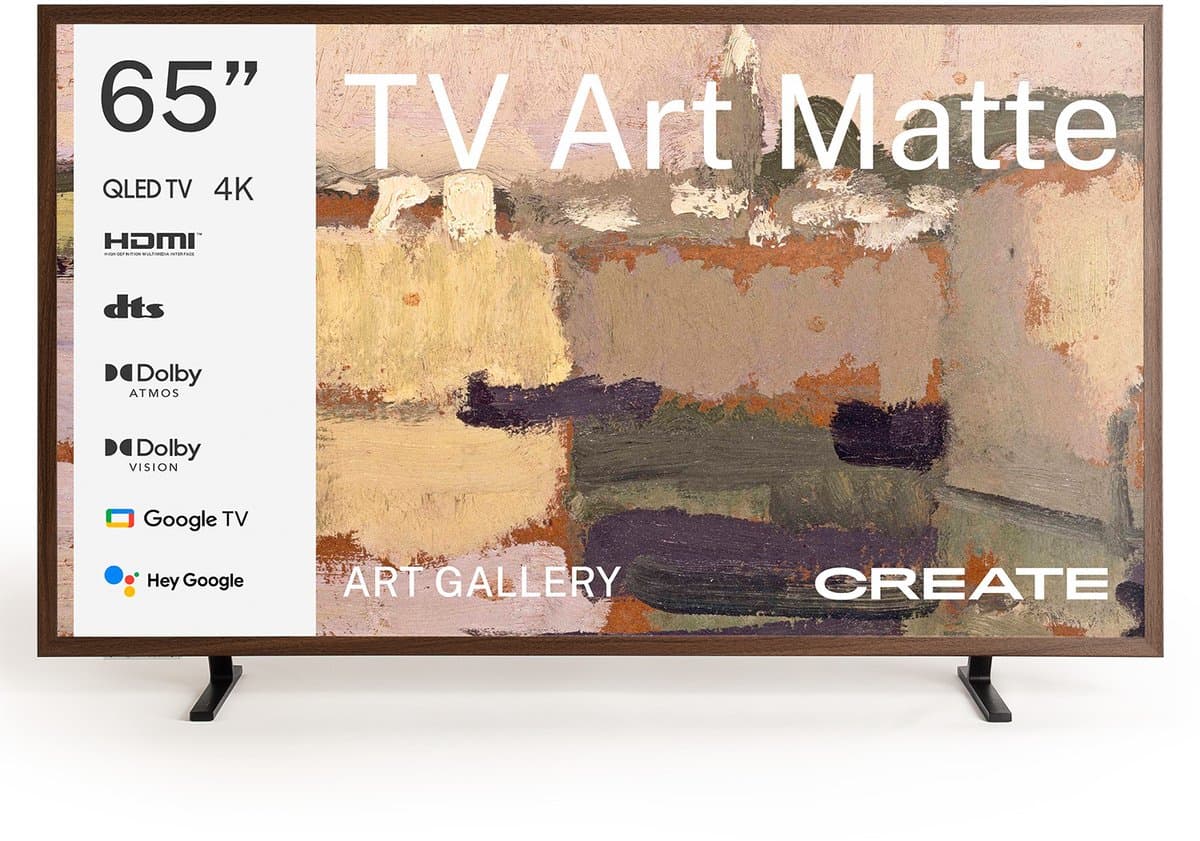 CREATE - QLED 4K 65" Smart TV met antireflectiescherm en kunstgalerij - TV ART MATTE — afbeelding 1