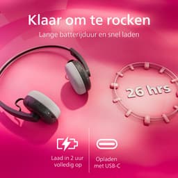 PHILIPS CENTURY RANGE The Ringo TAH2000 Draadloze on-ear koptelefoon - multipoint aansluiting - Retro Look - Light Weight - Zwart — thumbnail 6