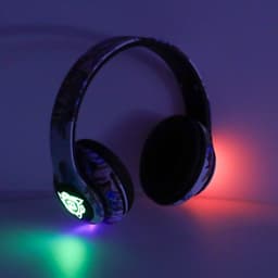 MOZY® - Draadloze Koptelefoon - Wit Graffiti - Bluetooth - tot 10 Meter - Bedieningspaneel - Bellen - met Ingebouwde Microfoon - Hoofdtelefoon Kinderen - Verstelbaar — thumbnail 5