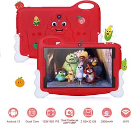 Kindertablet - 7 Inch - Tablet - Android 13 - 32GB+64GB - 1024HD IPS Scherm - 5MP — thumbnail 3
