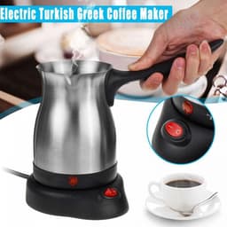 Cheffinger Elektrisch Turkse Koffieapparaat - 600W - 0,5L - Turkish Coffee - Türk Kahvesi - Cezve — thumbnail 1