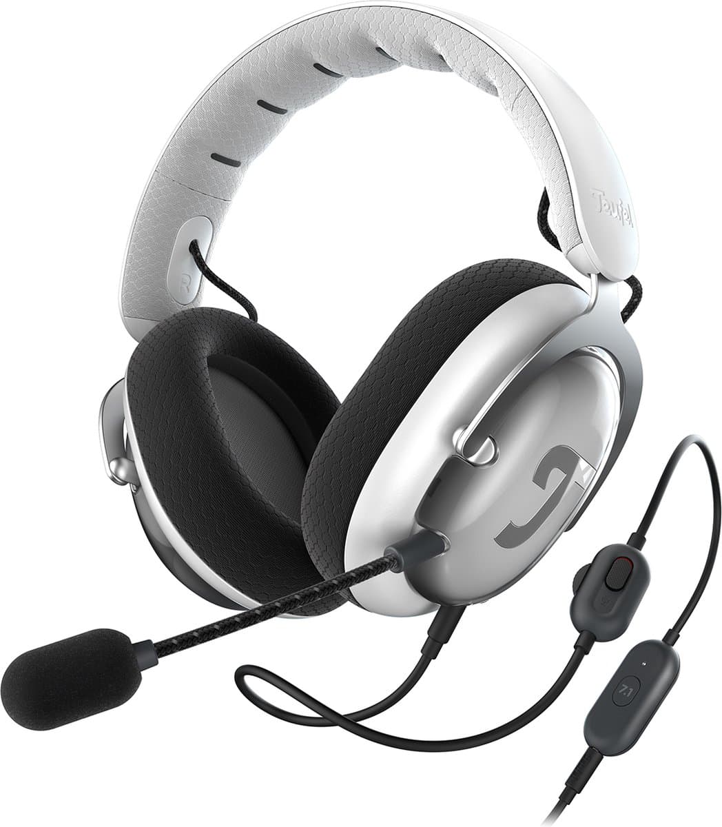 Teufel ZOLA - Bedrade over-ear gaming headset - Home-office - 7.1 binaurale surround sound - lichtgrijs Dark Gray — afbeelding 1
