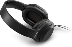 Over-Ear Stereo Hoofdtelefoon Bedraad (2-m-Kabel, 40-mm Neodymium-Drivers, Passieve Geluidsisolatie, Verstelbare en Lichte Hoofdband) Zwart — thumbnail 6