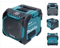 Makita DMR203 10.8-18V Li-Ion Accu Bluetooth speaker - werkt op netstroom & accu