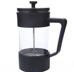 600 ml Cafetière Handmatige Koffiezetter Zwart – French Press Koffiemaker – Koffiezetapparaat – Geschikt voor Koffie, Thee en Melkopschuimen – Verse Koffie – Franse Koffie Pers — thumbnail 1