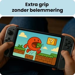 Hoes Geschikt voor Nintendo Switch 2 Case Bescherm Hoesje Hard Cover Shockproof - Case Geschikt voor Nintendo Switch 2 Hoes - Transparant — thumbnail 4