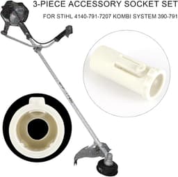 Titel: 3 Stuks Bevestigingshulzen voor Onderdelenhuls - Vervangingsonderdelen Grasmaaier - Kombi-Systeem Compatibel met Stihl FS55 - 4140-791-7207, 390-791 — thumbnail 4
