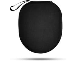 Hoofdtelefoonhoesje - Harde hoes - Waterdicht - Voor on-ear/over-ear hoofdtelefoons - Zwart - 22*19*6cm