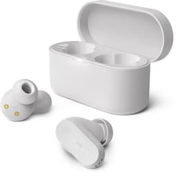 PHILIPS TAT3509 Noise Cancelling True Wireless In-Ear Bluetooth Oortjes - Klein, Natuurlijk geluid, Dynamische bas, Oplaadcase, Heldere gesprekken, Ideaal voor woon-werkverkeer en sporten - Wit — thumbnail 2