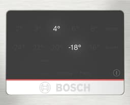 Bosch KGN367ICT - Serie 4 - Koelkast - Koel-vriescombinatie - 186 cm - Energielabel E - Total No Frost - Nooit meer ontdooien - VitaFresh XXL 0°C: houd etenswaren langer vers met extra ruime vershoudlades - RVS — thumbnail 8