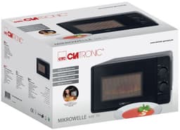 Clatronic MW 791 Zwart Solo-magnetron Aanrecht 20 l 700 W — thumbnail 1