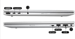 "HP EliteBook 8 G1i AI Intel Core Ultra 7 255U Laptop 35,6 cm (14"") WUXGA 24 GB DDR5-SDRAM 512 GB SSD Wi-Fi 6E (802.11ax) Windows 11 Pro AI PC Zilver" — thumbnail 3