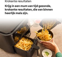 Braun TwinCook 3 Dubbele Airfryer - TD3030 - 8L - 2x4L Vaatwasbestendige Lades - Zwart — thumbnail 10