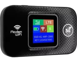 Mifi router - Mifi - draagbare 4g router - werkt met Sim kaart - wifi buddy - 4G Dongle