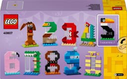 LEGO Icons - Verjaardagscijfers Constructiespeelgoed — thumbnail 2