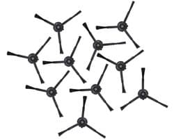 Roborock 'E', 'Q' en 'S' Serie Zijborstelset (10 Stuks, Plus.Parts® alternatief voor 8.02.0232 / 8.02.0298)