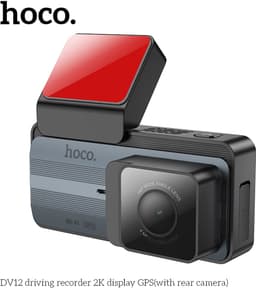 HOCO DV12 Dashcam with rear camera HD ready — thumbnail 1