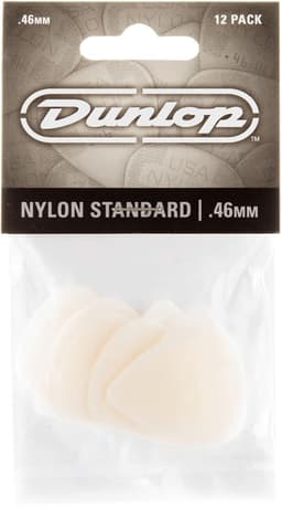 Dunlop Nylon Standard .46 Plectrum 12-Pack - Plectra — thumbnail 2