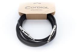 Cordial EL PP Elements Instrumentkabel Mono Jack Recht Zwart — thumbnail 1