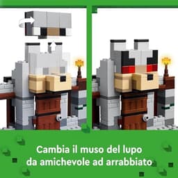 LEGO Minecraft® De wolvenburcht speelset met fort 21261 — thumbnail 10