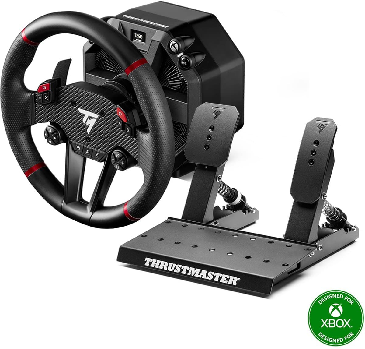 Thrustmaster T598X - Direct Axial Drive Racestuur - 5Nm (10Nm Peak) - Voor Xbox Series X|S, Xbox One & PC - Inclusief Raceline Pedalen & Dashboard Display - geschikt voor Forza Horizon 6 — afbeelding 1