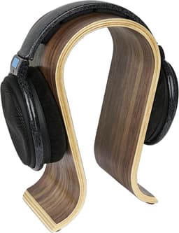 Allecto Plus - Houten Koptelefoon Standaard en Headset Houder voor Bureau - Audio Display Hanger voor diverse merken (minstens 75 tekens) — thumbnail 4