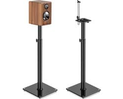 MKSS® Luidspreker Standaard - Speaker Vloerstandaard - Extra Stevig - Zwart