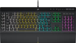 Corsair K55 RGB PRO toetsenbord Gamen USB Zwitsers Zwart — thumbnail 1
