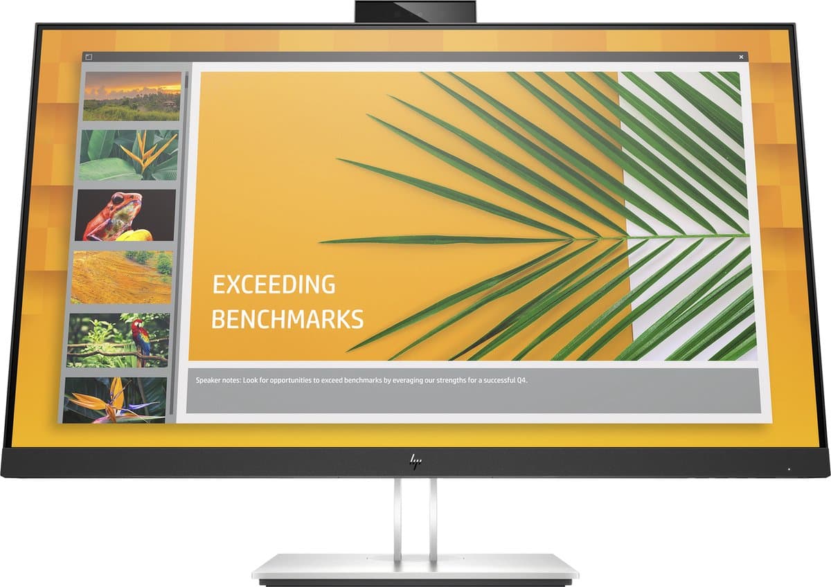 HP E27d G4 Advanced Docking Monitor - LED-monitor - 27 (27 zichtbaar) - 2560 x 1440 QHD - IPS - 300 cd/m� - 1000:1 - 5 ms - HDMI, DisplayPort, USB-C - zwart — afbeelding 1