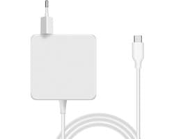 45W Voedingsadapter USB C met Geïntegreerde 2 Meter Kabel - Oplaadkabel voor Laptop - Laptoplader - Oplader - 45 Watt - Power Delivery 3.0