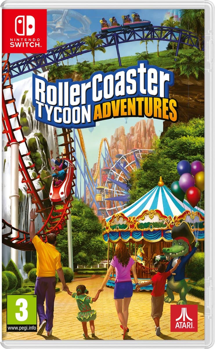 RollerCoaster Tycoon Adventures - Nintendo Switch — afbeelding 1