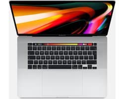 Apple Macbook Pro (2019) Touch Bar MVVL2 - 16 inch - Intel Core i7 - 512 GB - Zilver