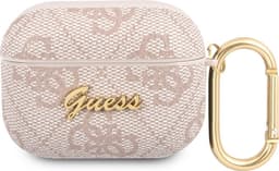 Guess 4G Script Logo AirPods Pro Case - Pink — thumbnail 1