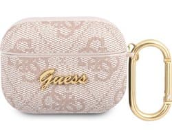 Guess 4G Script Logo AirPods Pro Case - Pink